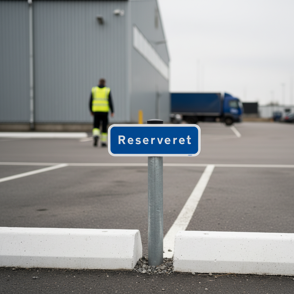 Reserveret skilt - Billede 2