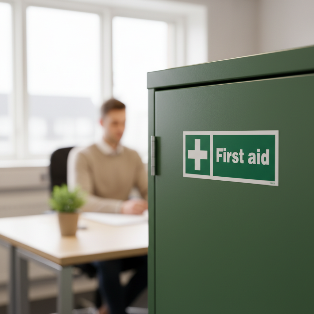 First Aid skilt - Billede 2