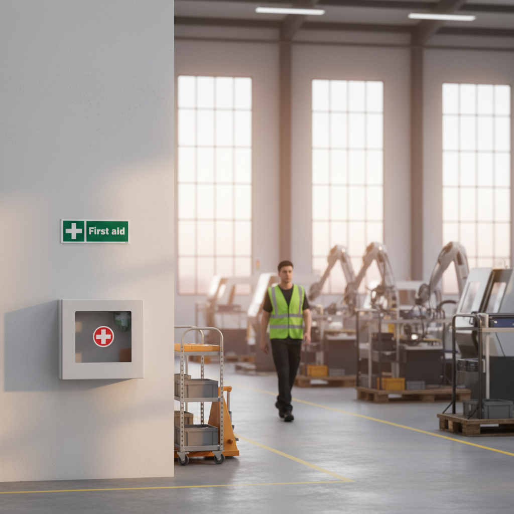 First Aid skilt - Billede 3