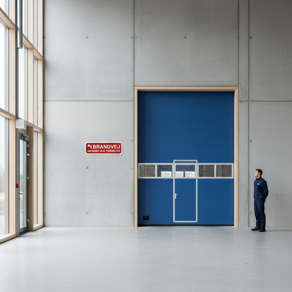 Brandvej området skal holdes frit skilt - Billede 2