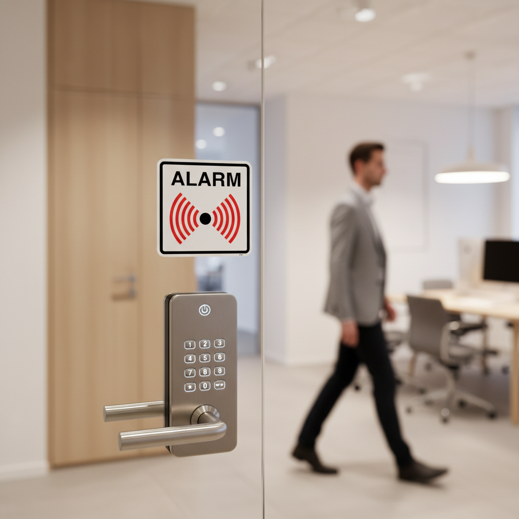 Alarm skilt med eget logo eller tekst - Billede 9