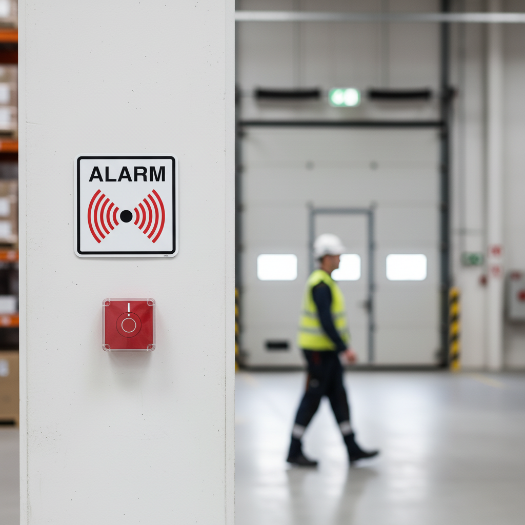 Alarm skilt med eget logo eller tekst - Billede 4