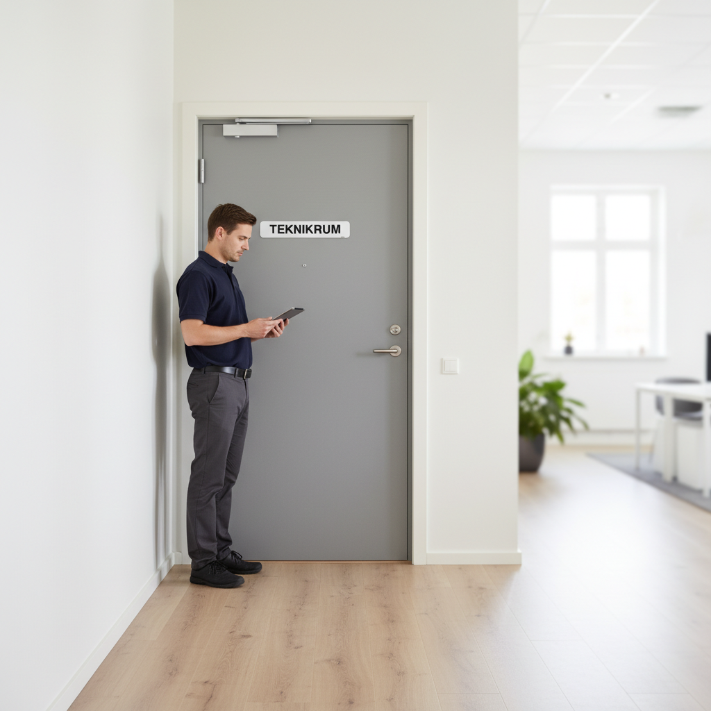 Teknikrum Bygningsskilt - Billede 3