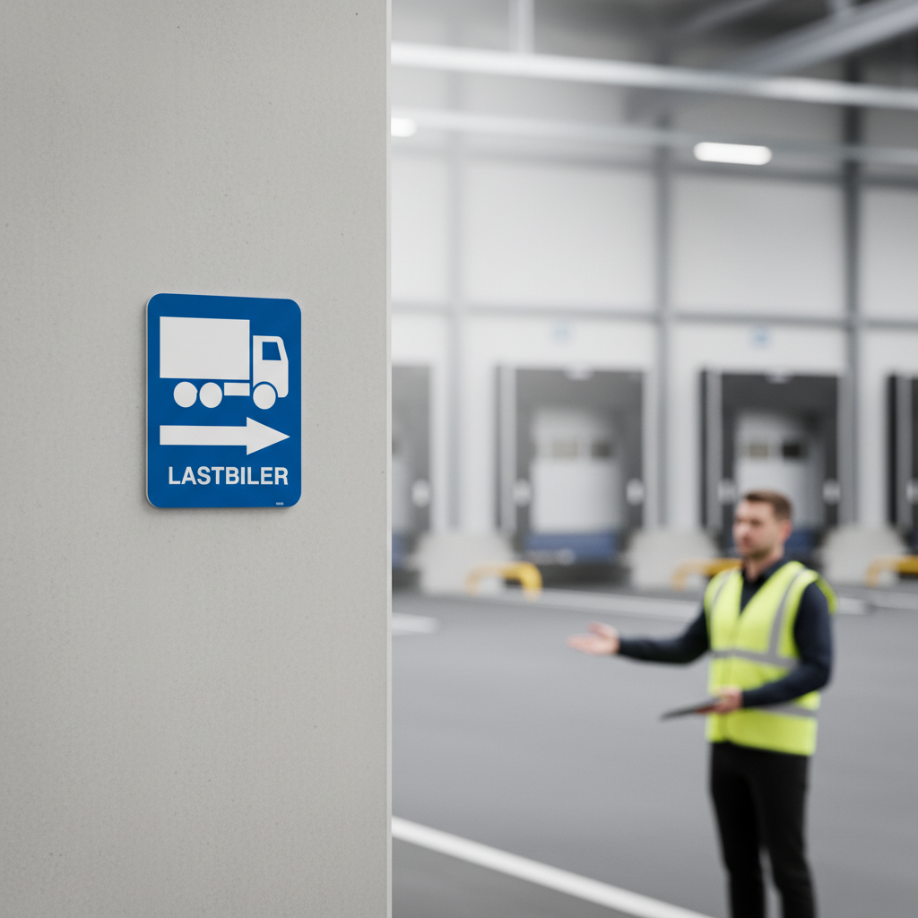 Lastbil til Højre skilt - Billede 5