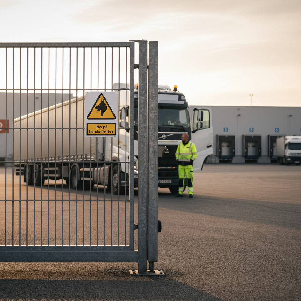 Pas på - Hunden er løs skilt - Billede 3