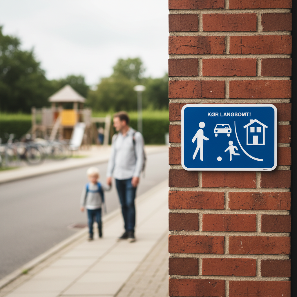 Kør langsomt skilt - Billede 3