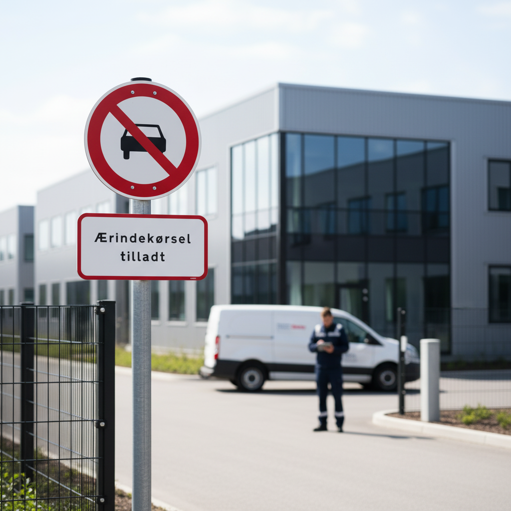 UC20,2 - Ærindekørsel tilladt skilt - Billede 5