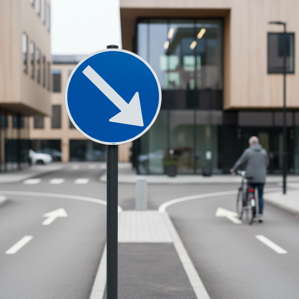 D15.3 Retnings pil skilt - Billede 7