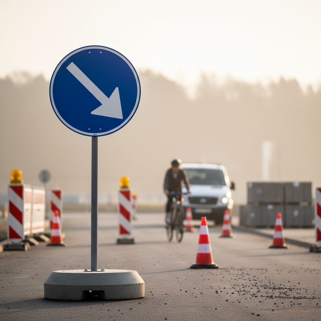 D15.3 Retnings pil skilt - Billede 2