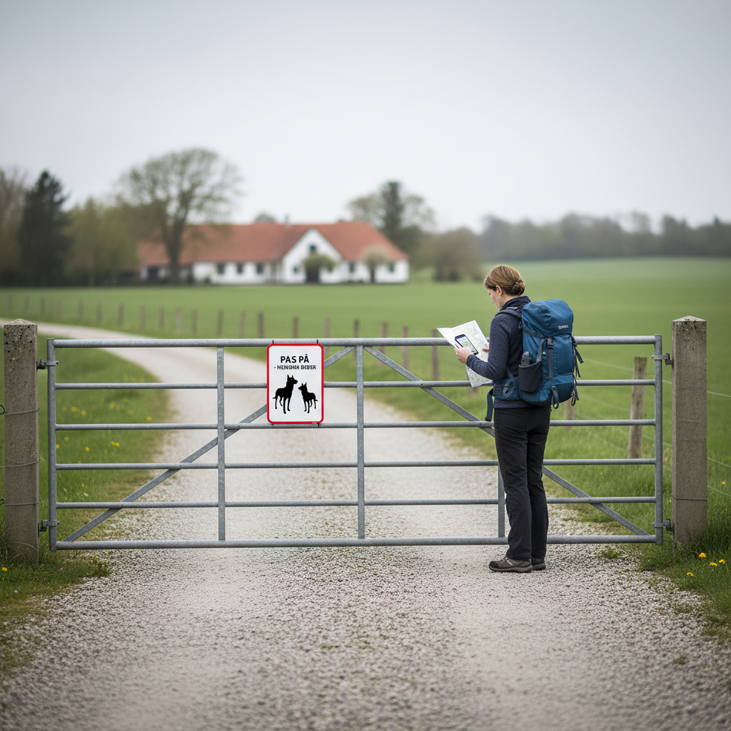 PAS PÅ - HUNDEN BIDER. Hunde skilt - Billede 3