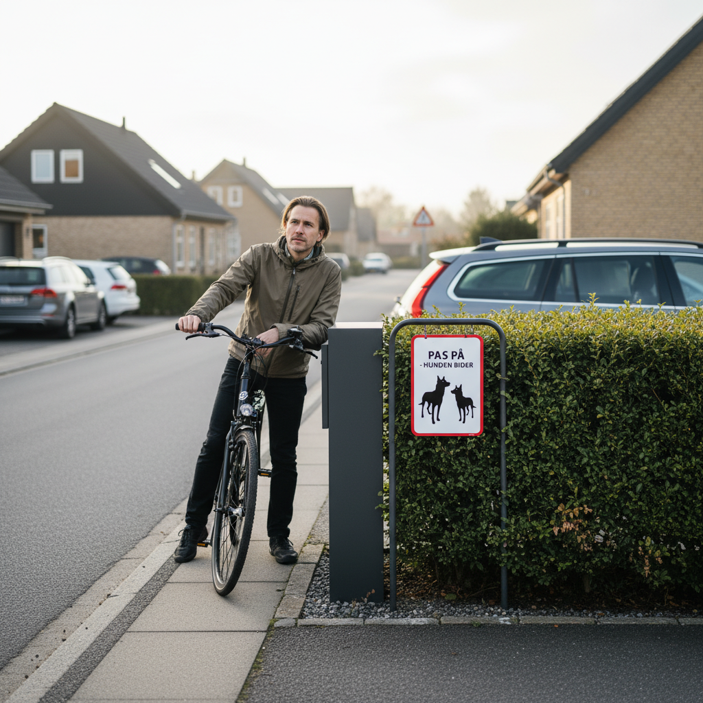 PAS PÅ - HUNDEN BIDER. Hunde skilt - Billede 5