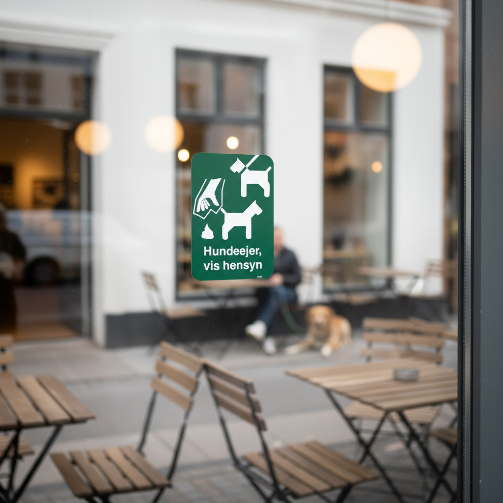 Hundeejer, vis hensyn skilt - Billede 4