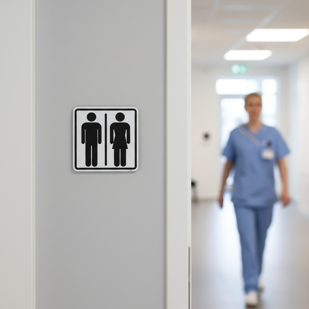 Toilet skilt - Billede 2