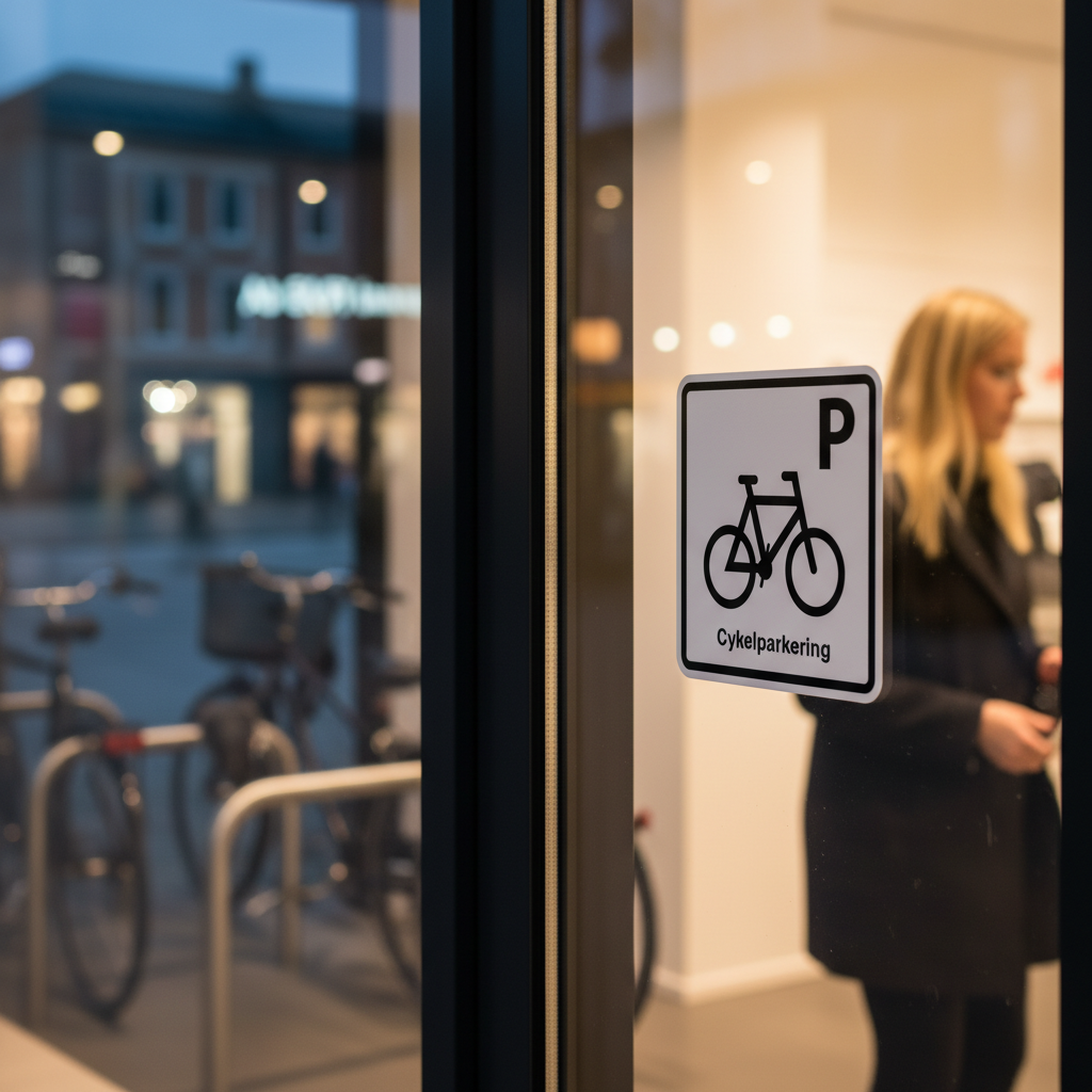 Cykelparkering skilt - Billede 4