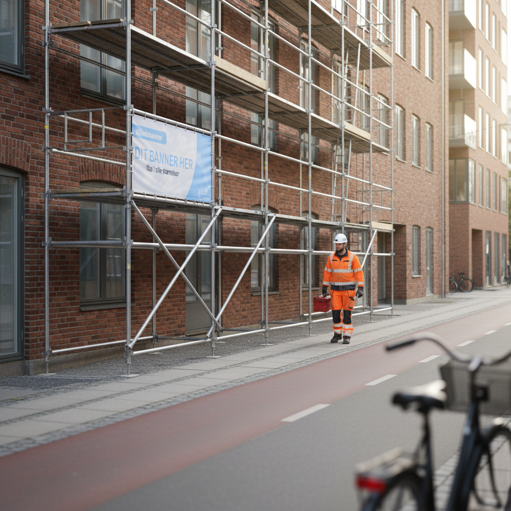 Stilladsbanner - Billede 3