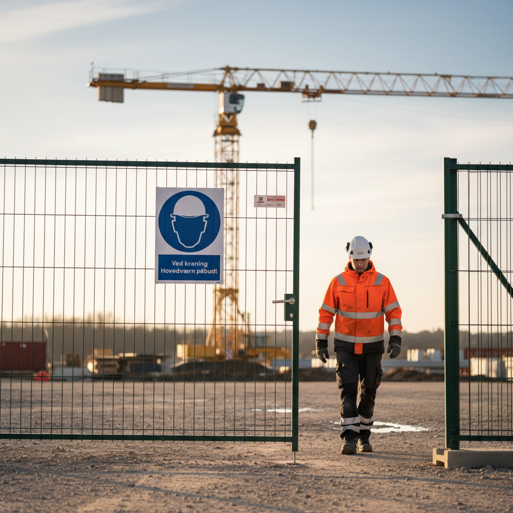Hovedværn påbudt skilt - Billede 2