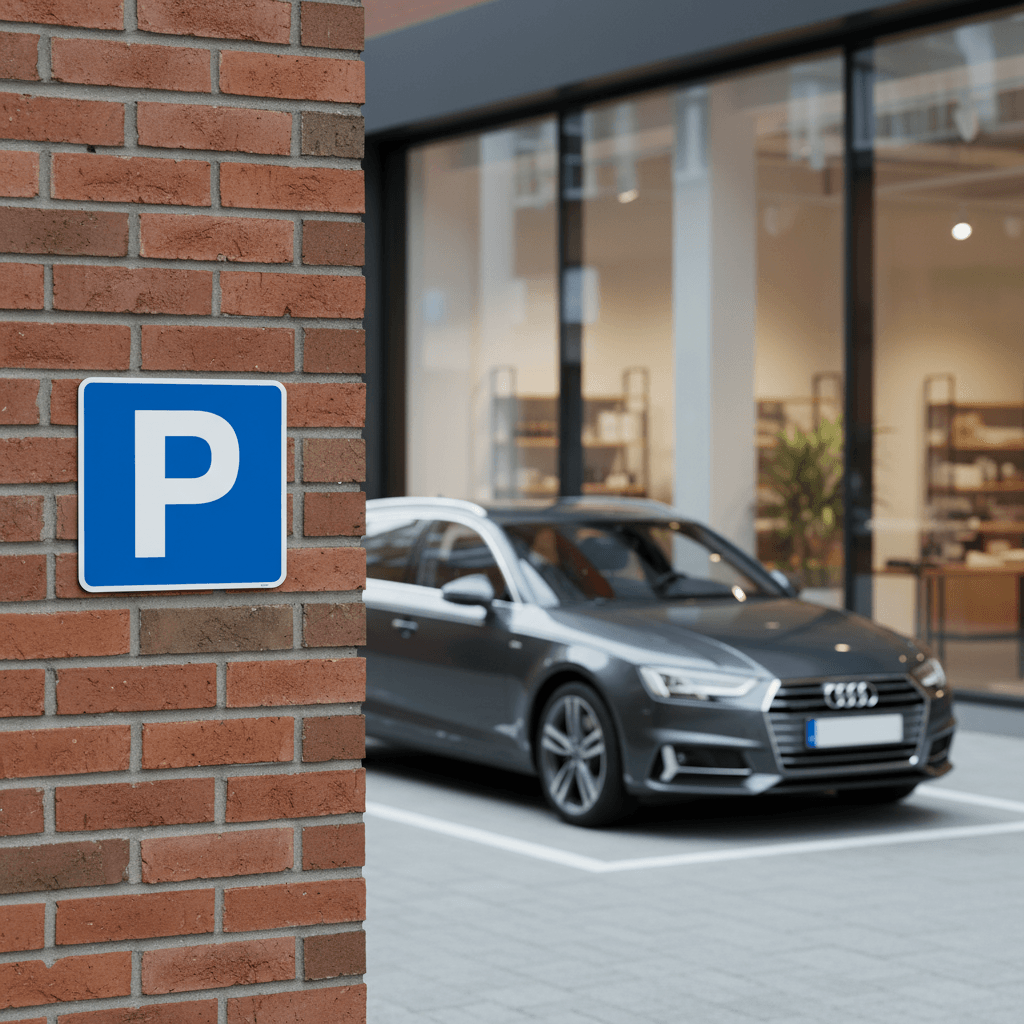 P Parkeringsskilt - Billede 4