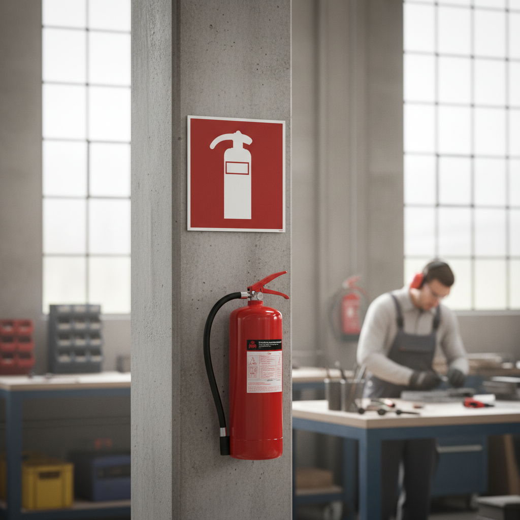 Brandslukker skilt - Billede 3