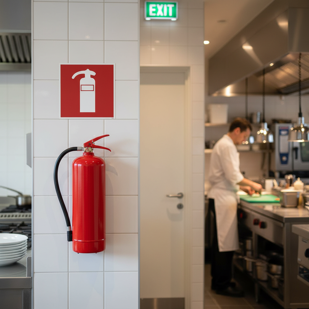 Brandslukker skilt - Billede 2