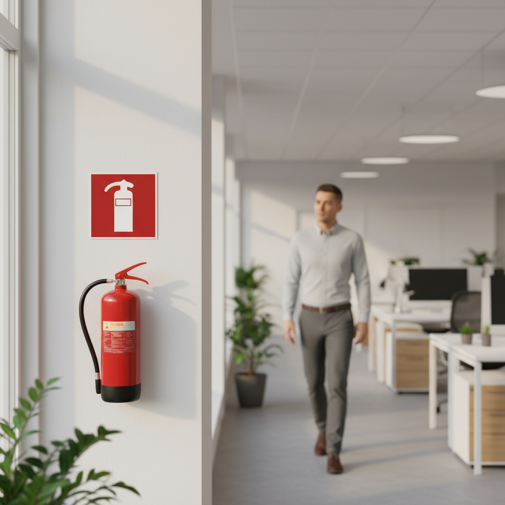 Brandslukker skilt - Billede 4