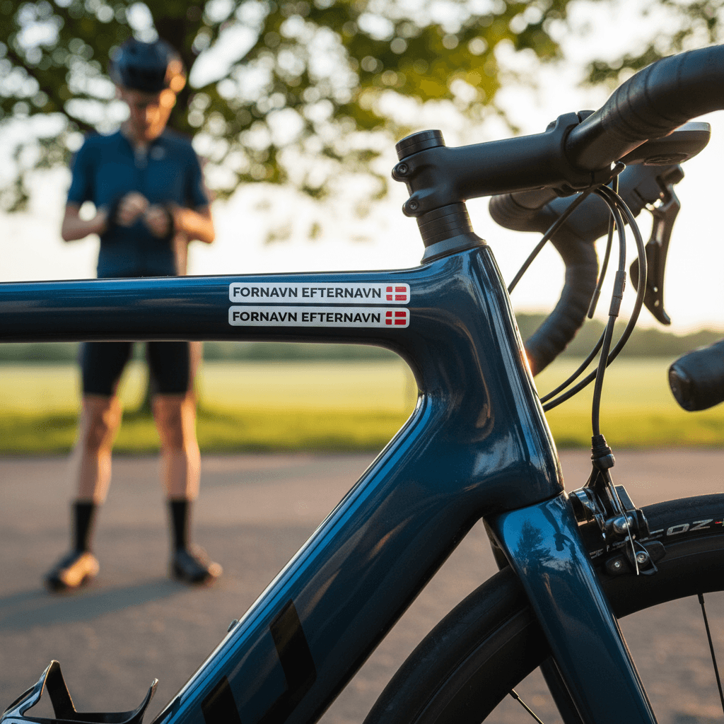 Cykel klistermærker - Race - Billede 4