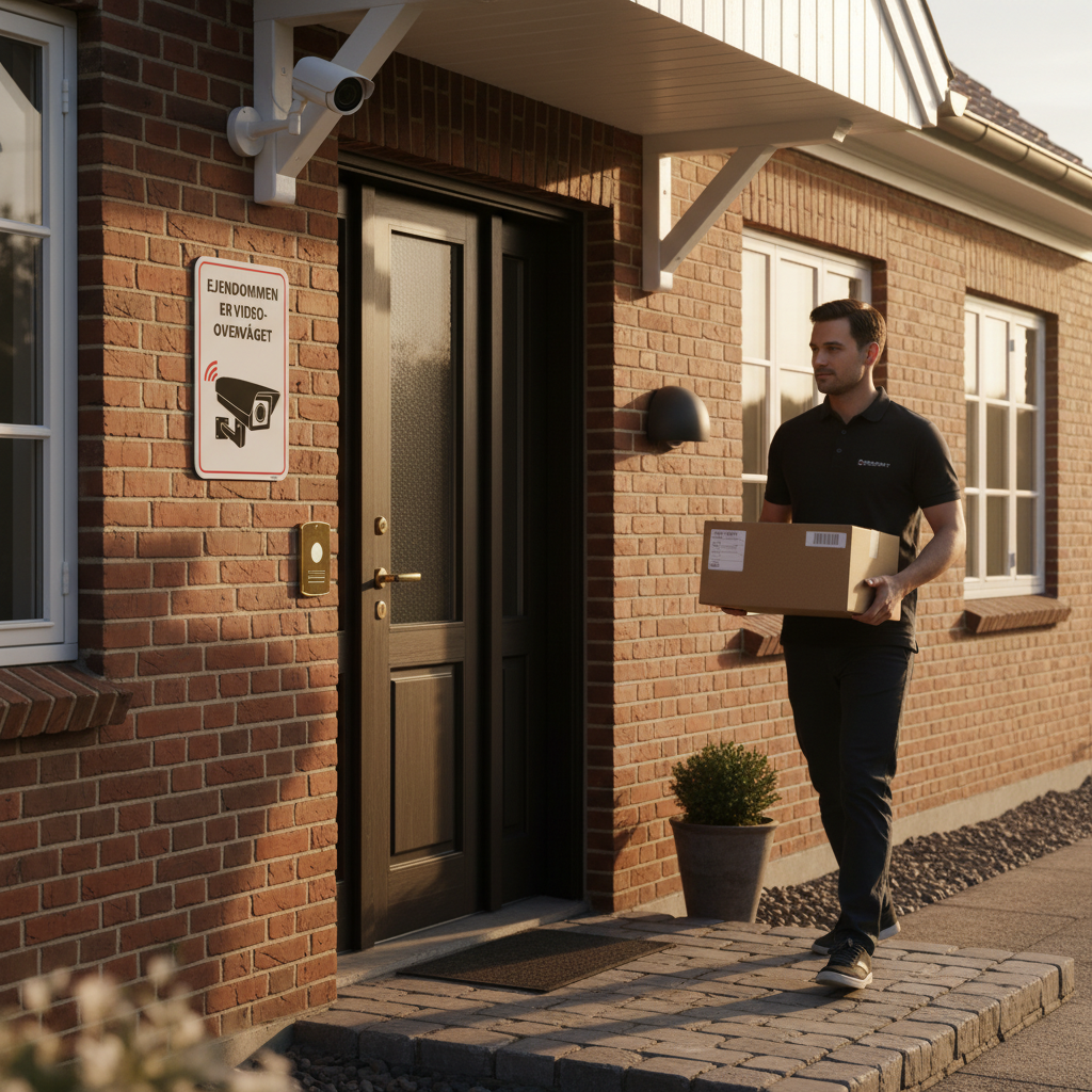 Ejendommen er videoovervåget skilt - Billede 3