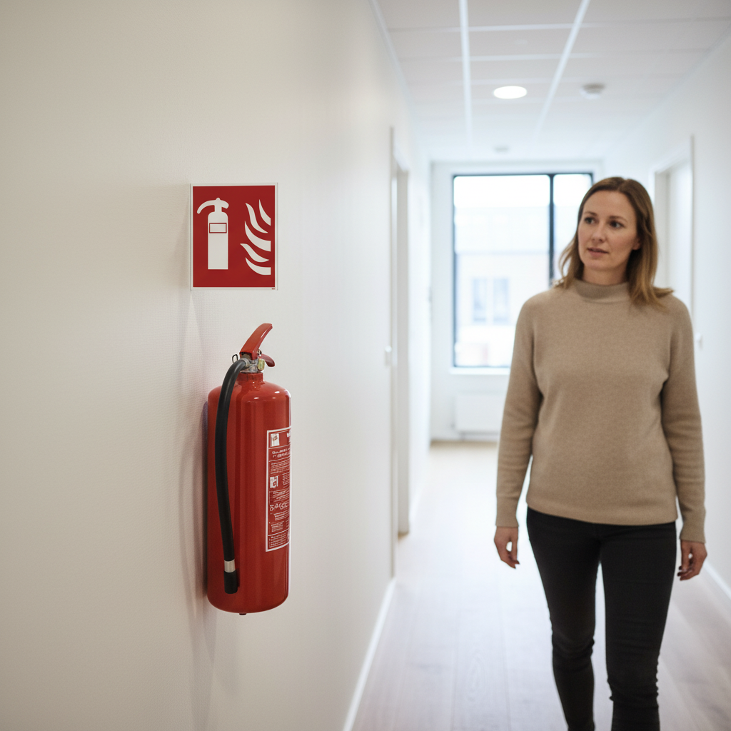 Brandslukker skilt - Billede 2