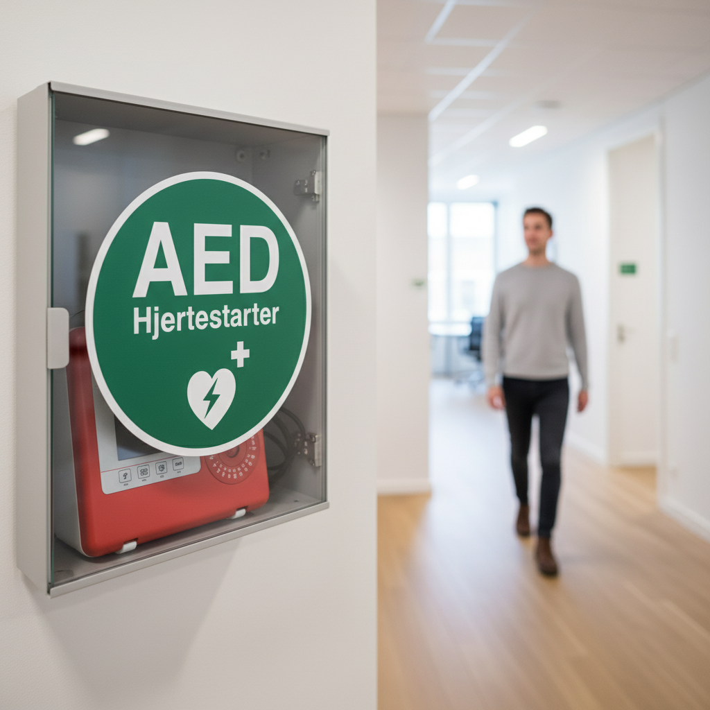 AED hjertestarter skilt - Billede 9
