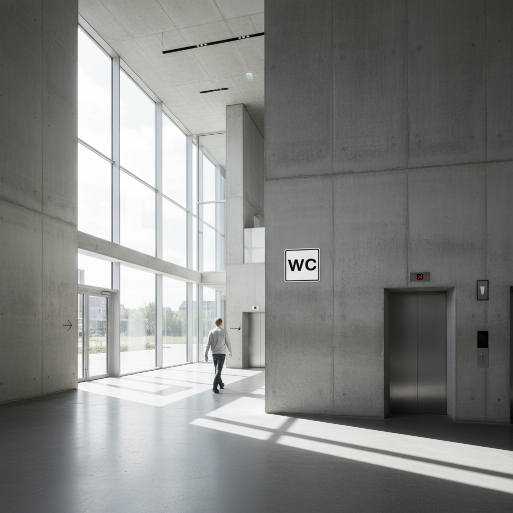 WC piktogram skilt - Billede 4