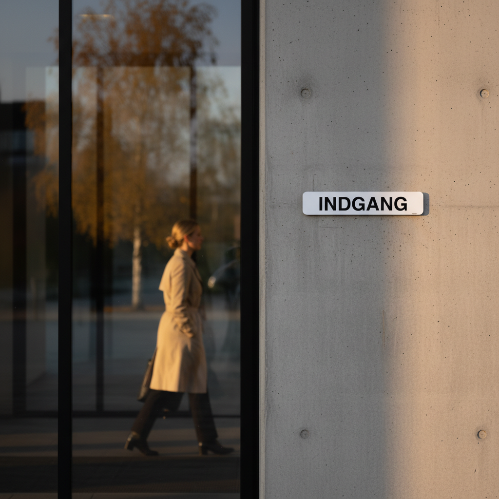 Indgang skilt - Billede 7