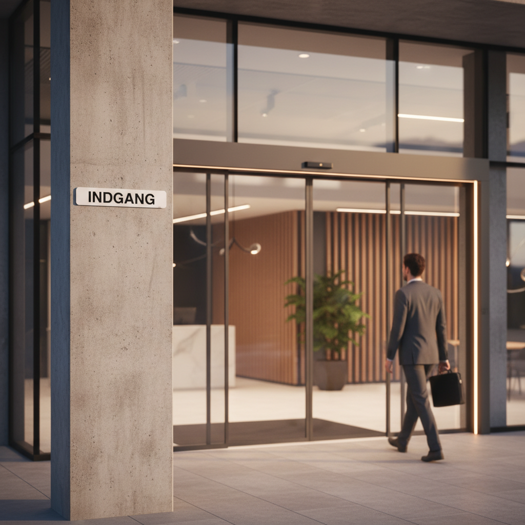 Indgang skilt - Billede 3