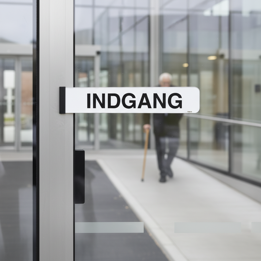 Indgang skilt - Billede 8