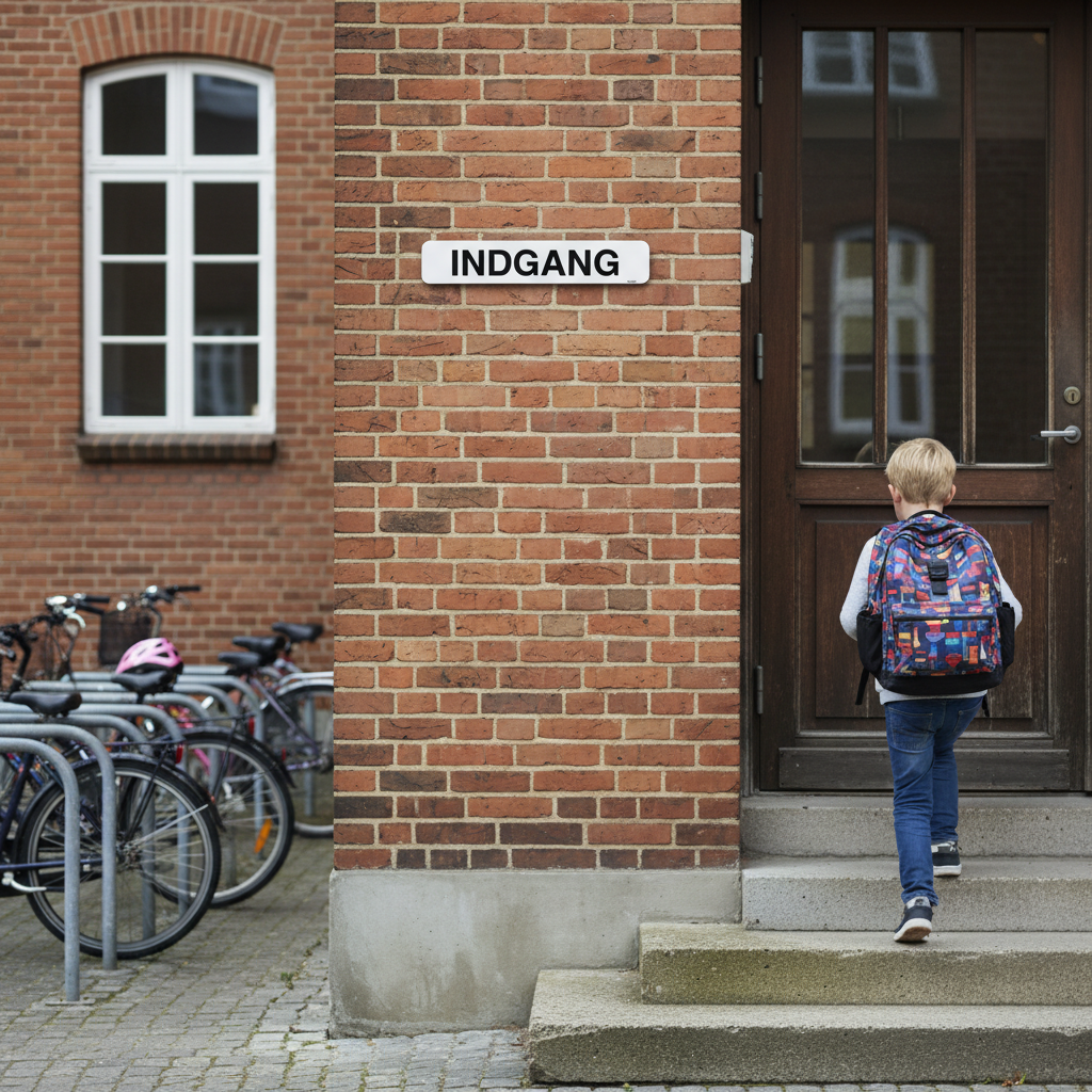 Indgang skilt - Billede 5