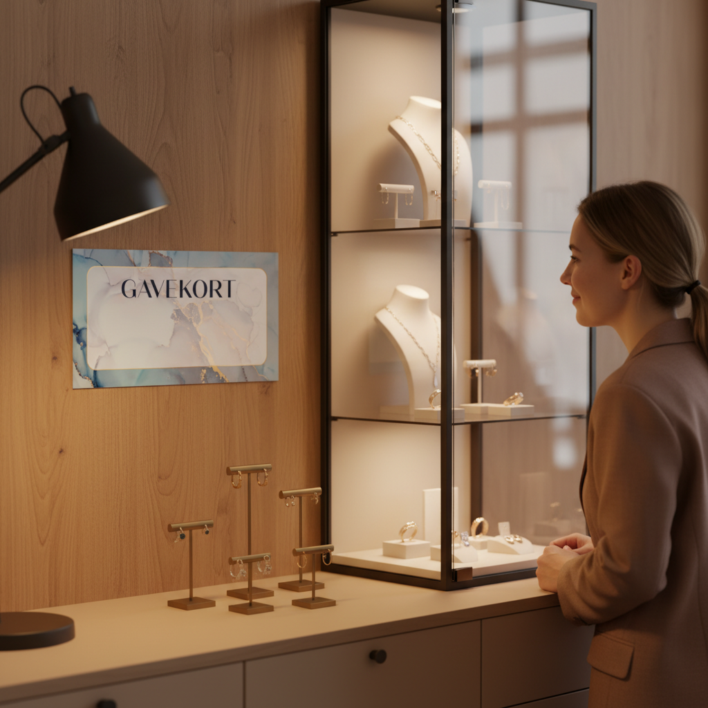 Gavekort Marmor guld look - Billede 5