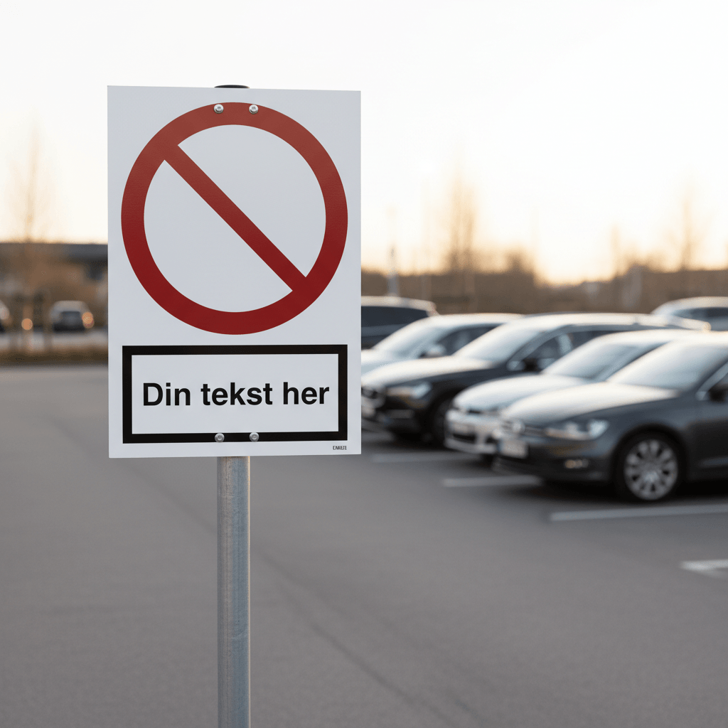 Design Selv Forbudsskilt - Billede 3
