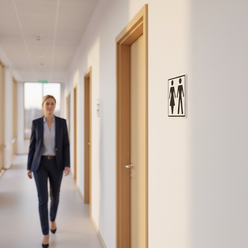 Damer Herre - piktogram skilt - Billede 2