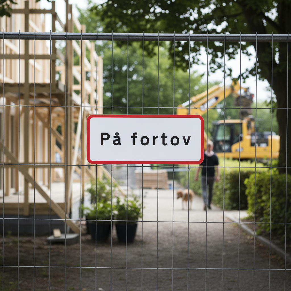 UA39,2 - På fortov skilt - Billede 2