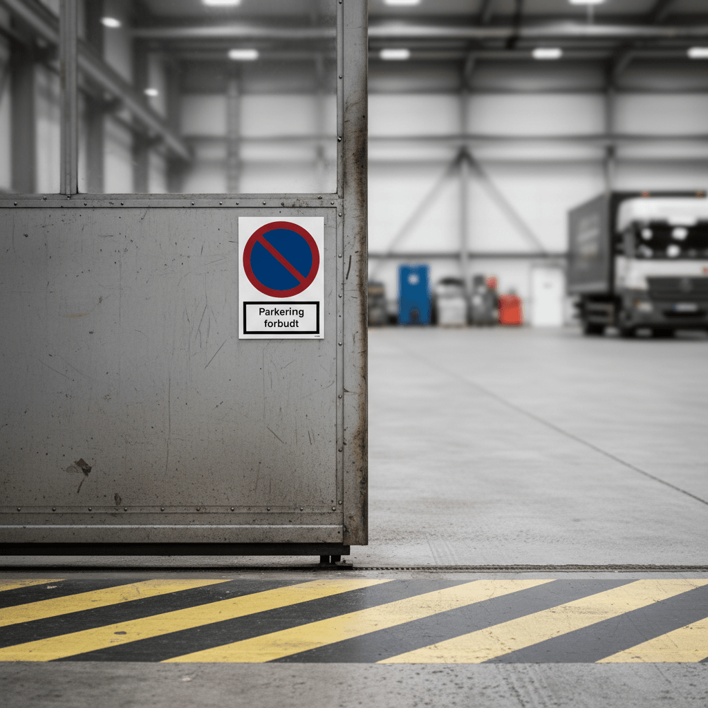 Parkering forbudt skilt - Billede 2