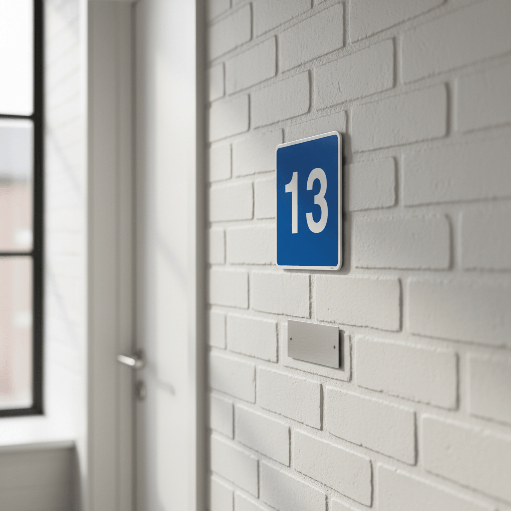 Nummer skilt - Billede 2