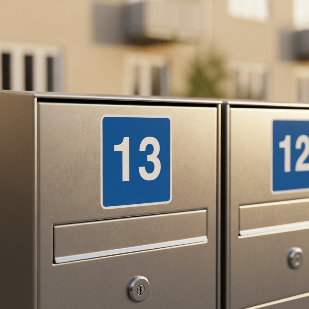 Nummer skilt - Billede 4