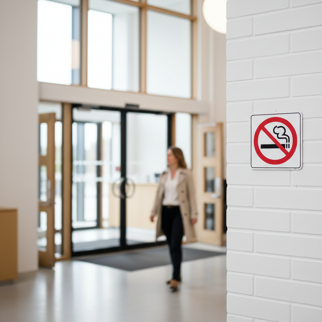Rygning forbudt skilt - Billede 5