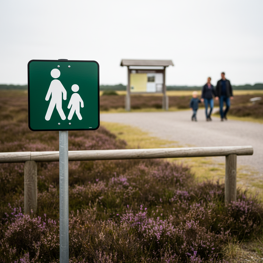 Gangsti skilt - Naturstyrelsen - Billede 3
