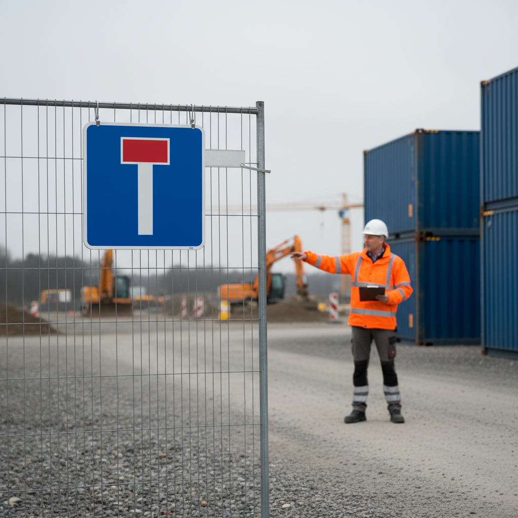 E18 Blind vej skilt - Billede 2