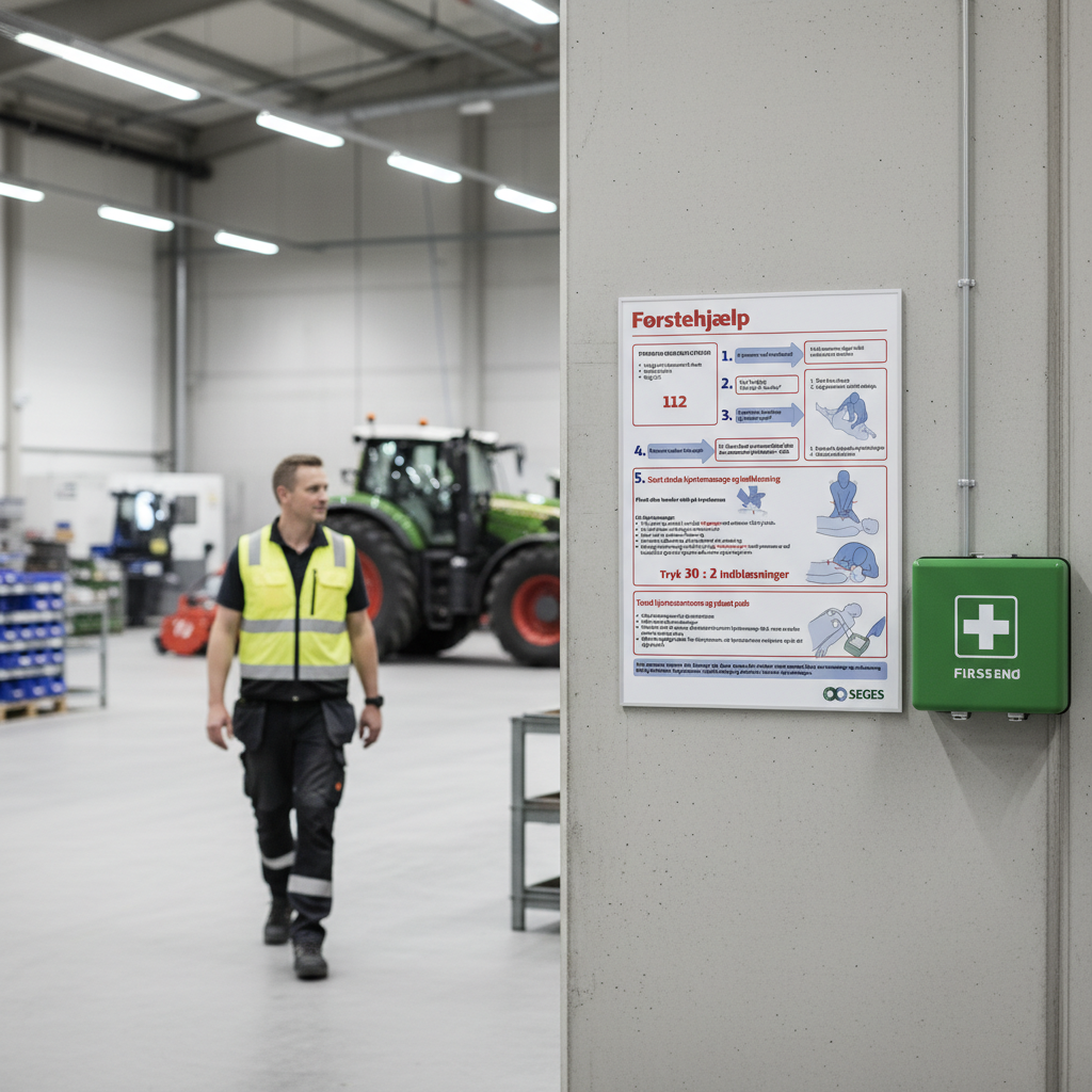 Førstehjælp skilt - Billede 2
