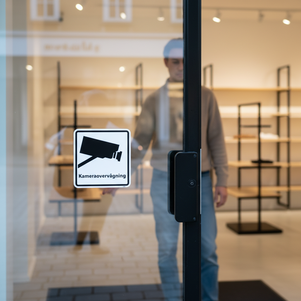 Kameraovervågning skilt - Billede 4