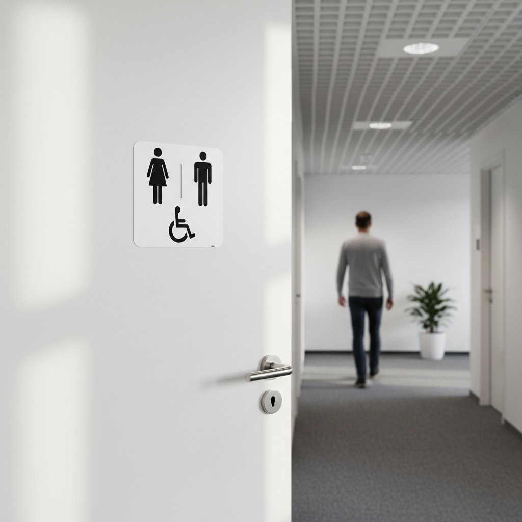 Dame, Herre og Handicap toilet skilt - Billede 2