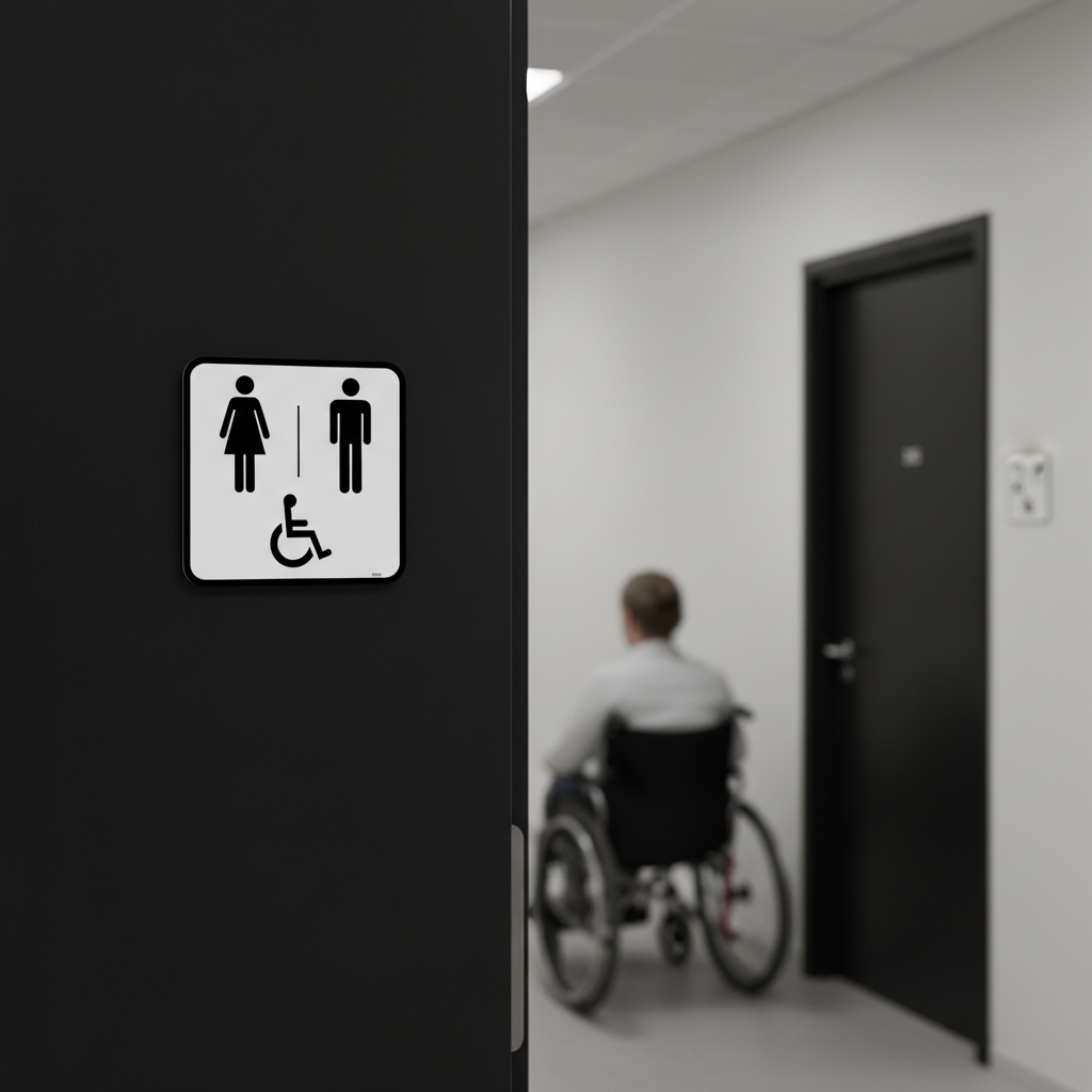 Dame, Herre og Handicap toilet skilt - Billede 3
