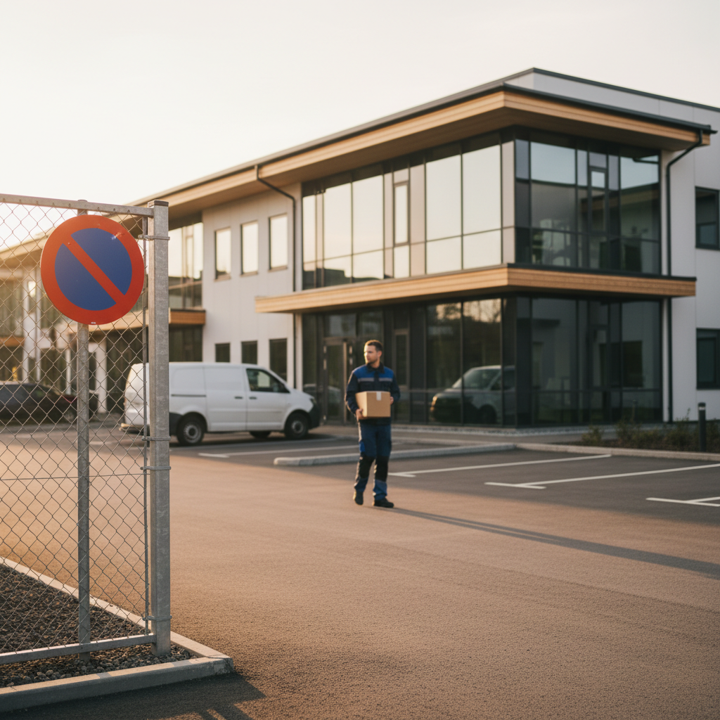 C62 - Parkering forbudt skilt - Billede 2