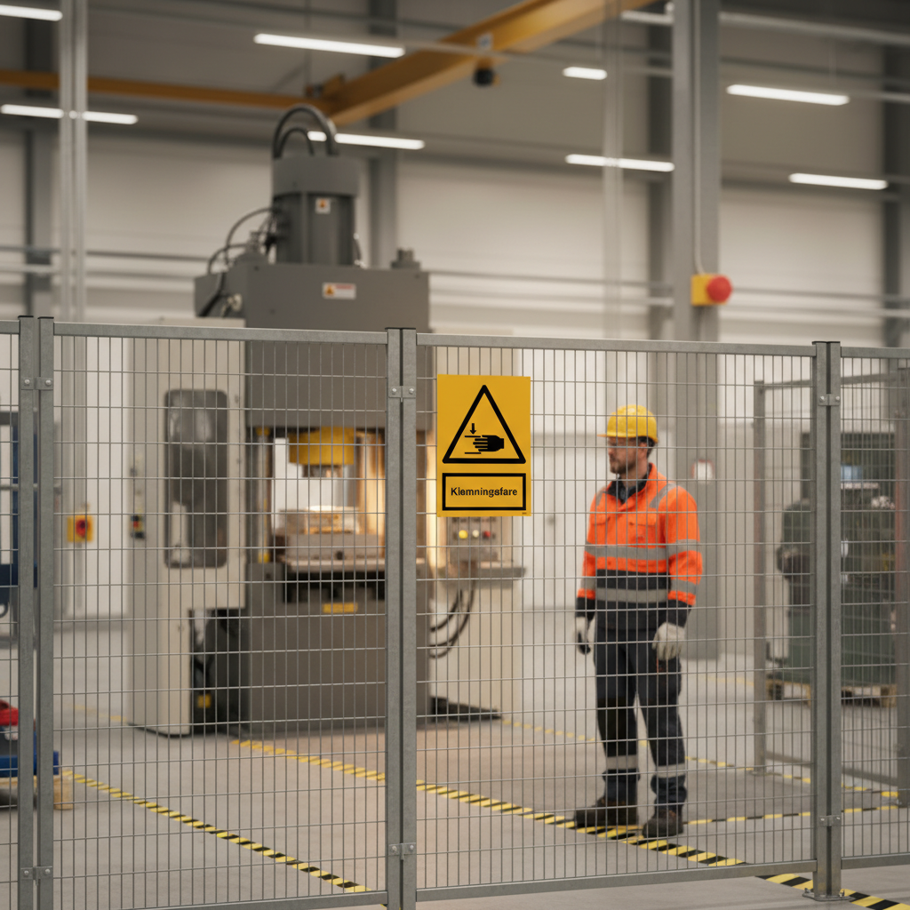 Klemningsfare skilt - Billede 4