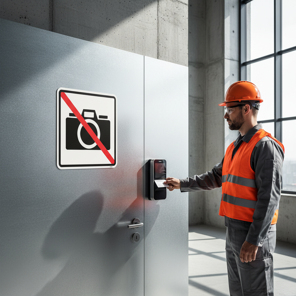 Foto forbud piktogram skilt - Billede 3